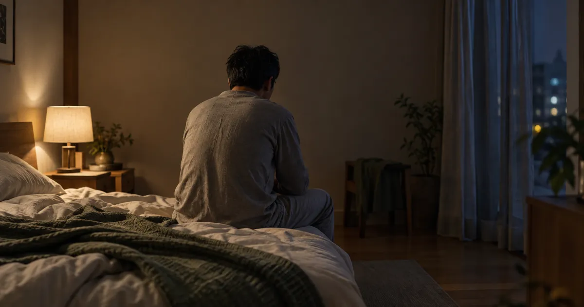 将来のお金の不安と眠れない夜｜不安との距離の取り方