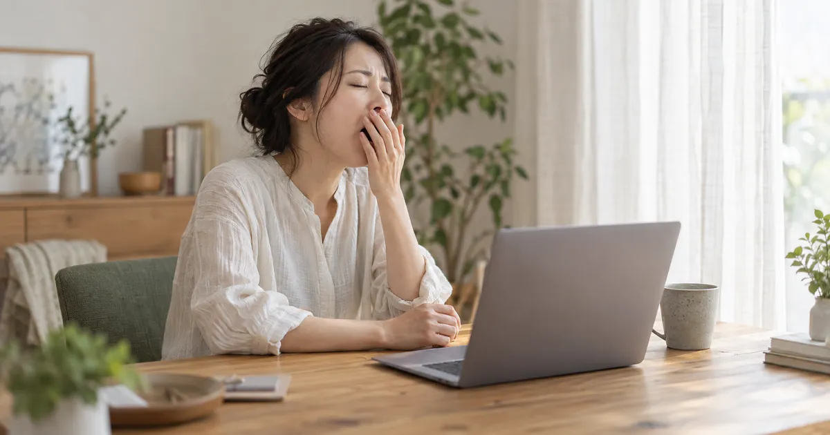 睡眠負債とは？溜まる仕組みと、無理なく返す方法
