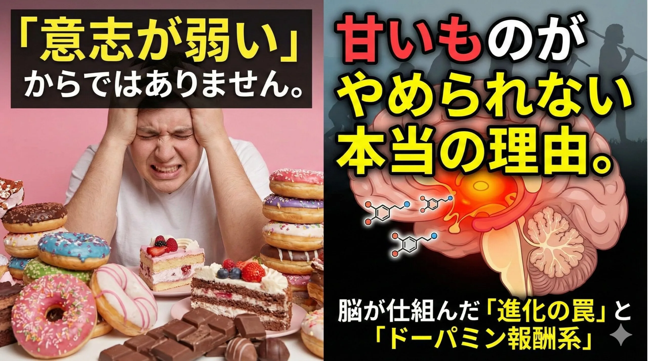 なぜ糖質は美味しく中毒性があるのか|進化・ドーパミン・安心から読み解く甘さの正体と抜け方完全ガイド